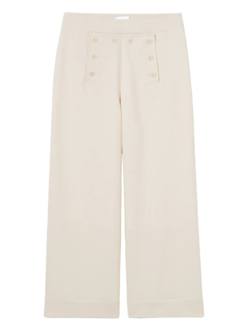 Buttoned Cropped Pants