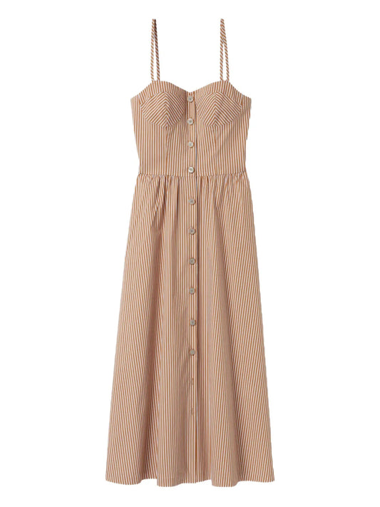 Stretch-Cotton Dress