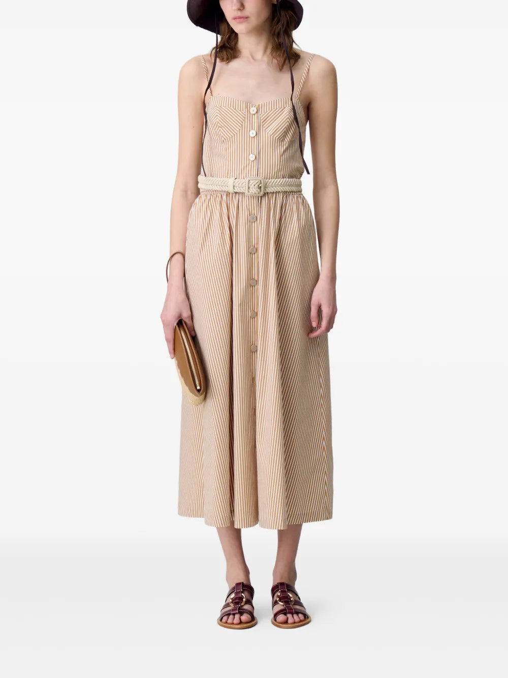 Stretch-Cotton Dress