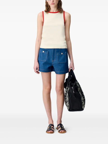 Ribbed Cotton Top