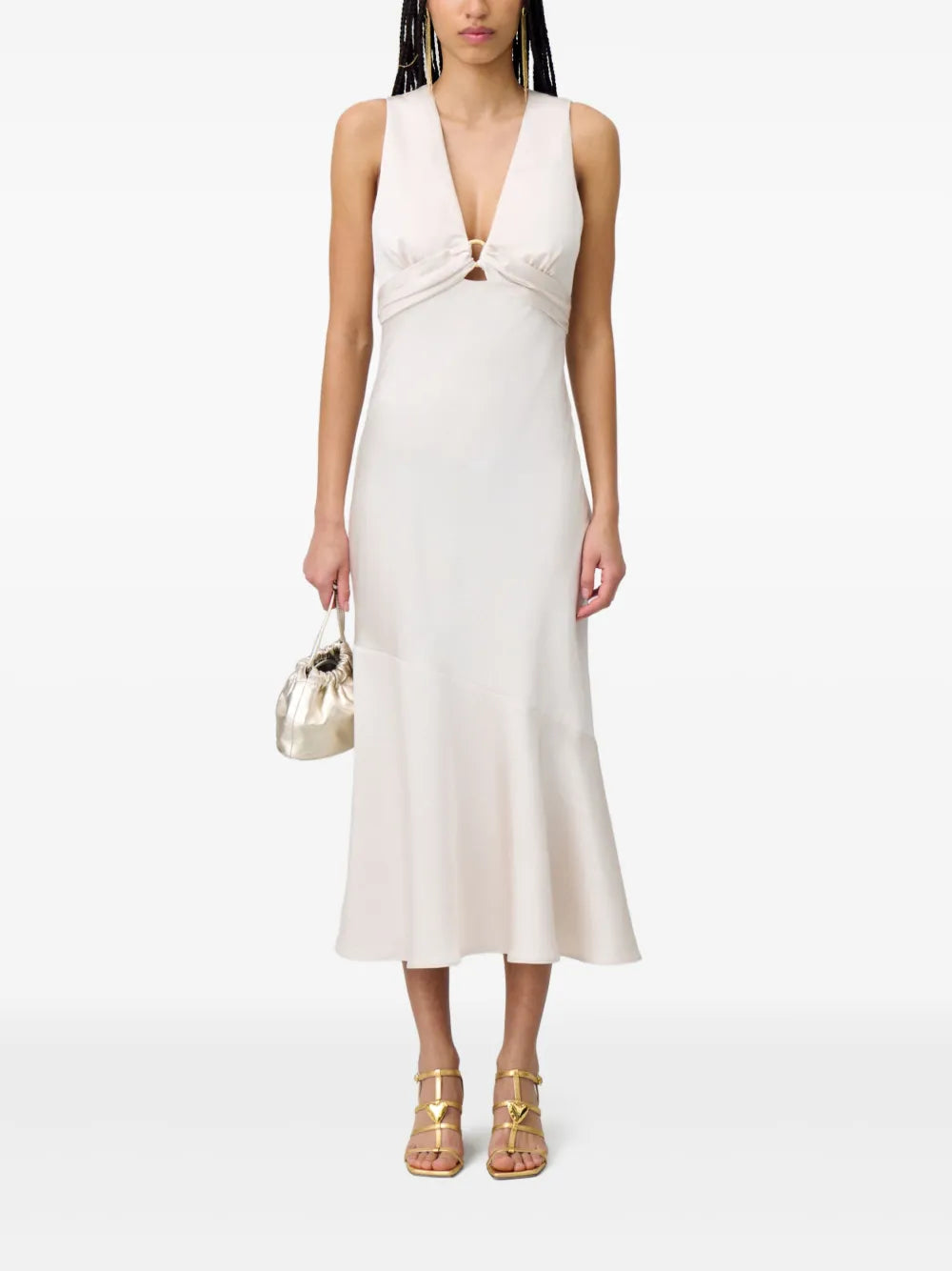 Ring-Embellished Dress