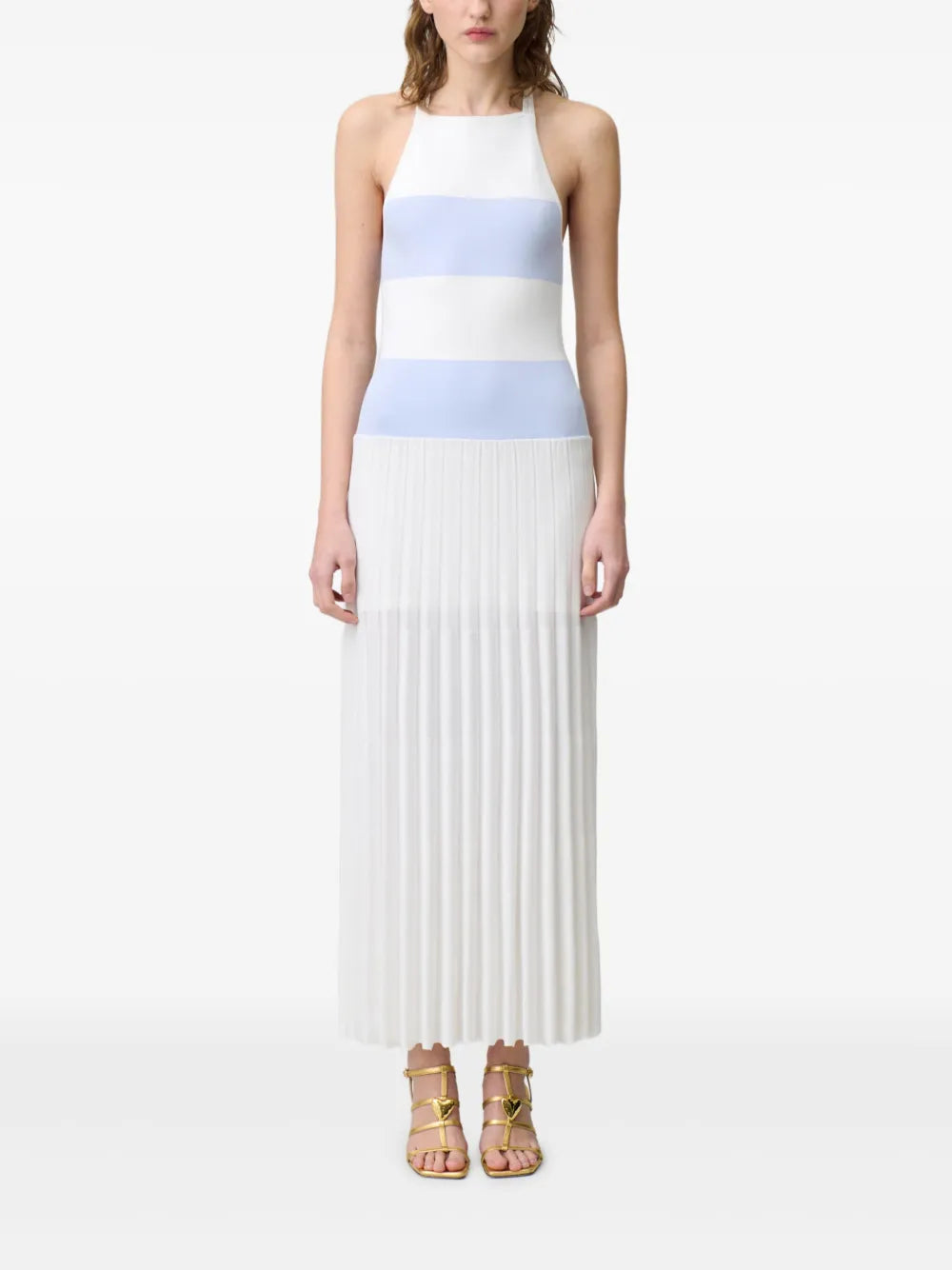Colour-Block Maxi Dress