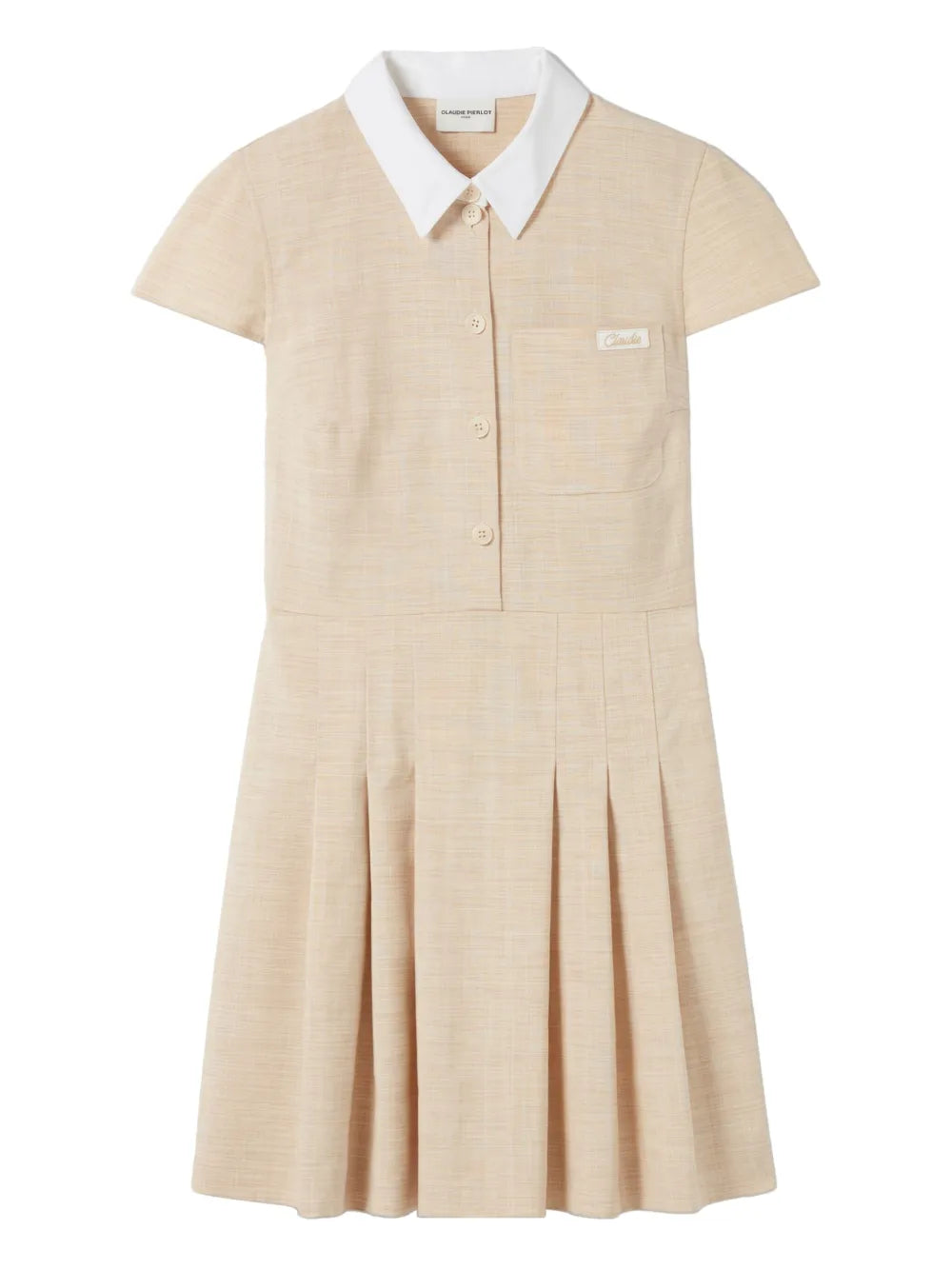 Logo-Embroidered Shirtdress