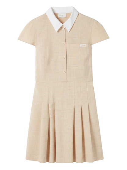 Logo-Embroidered Shirtdress