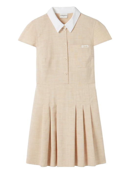 Logo-Embroidered Shirtdress