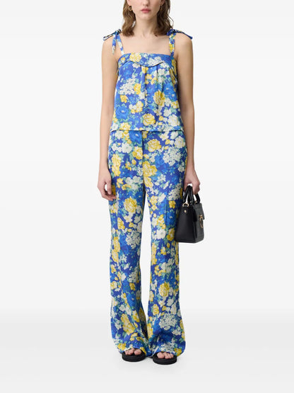 Floral-Print Top