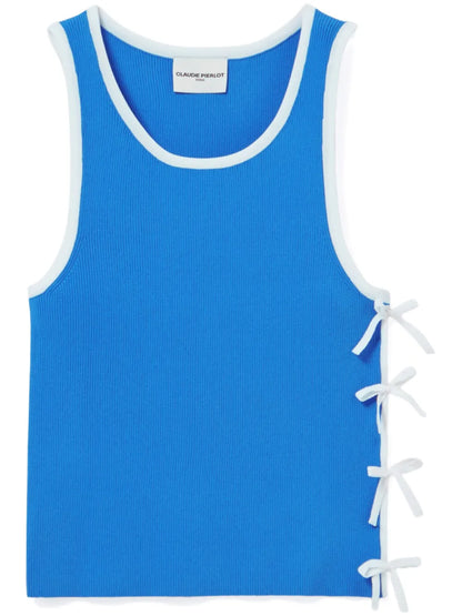 Bow-Detail Tank Top