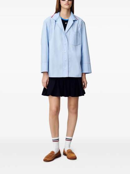 Contrast-Detail Shirt
