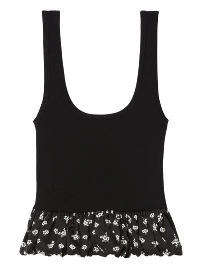 Floral-Print Tank Top