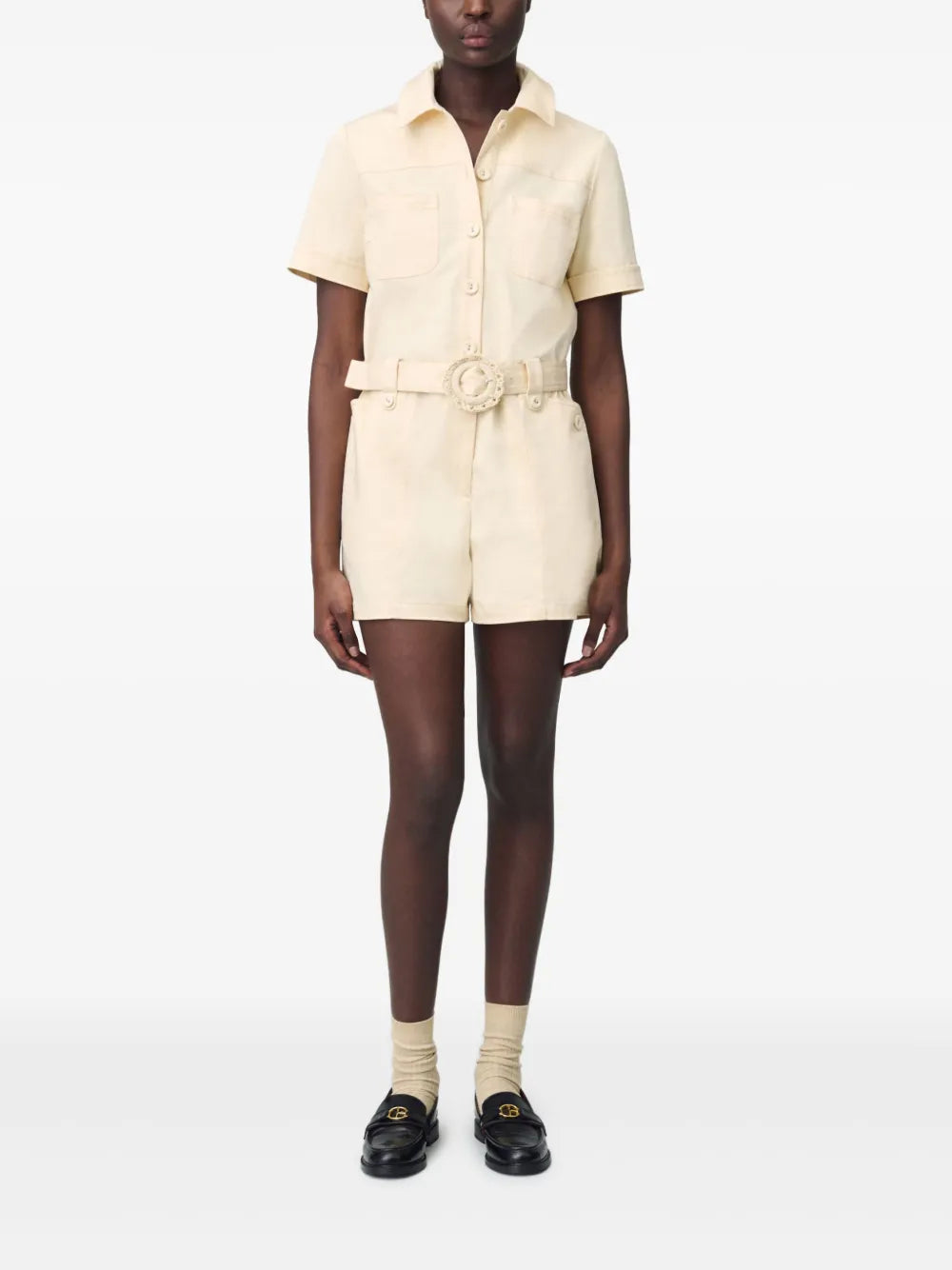 Short Sleeve Jumpsuit