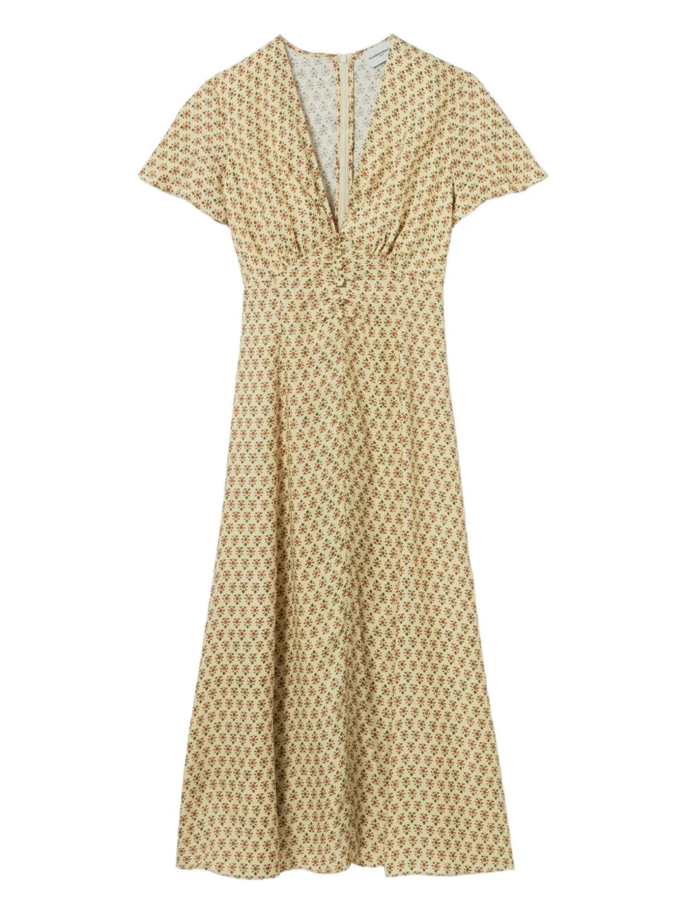 Printed Midi Dress