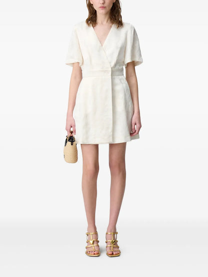 Wrap Mini Dress