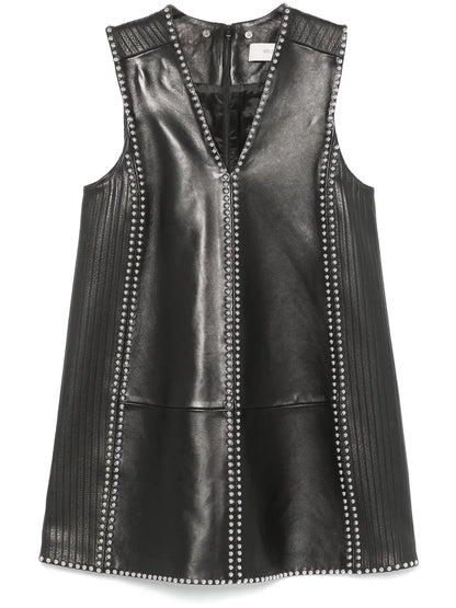 Leather Mini Dress