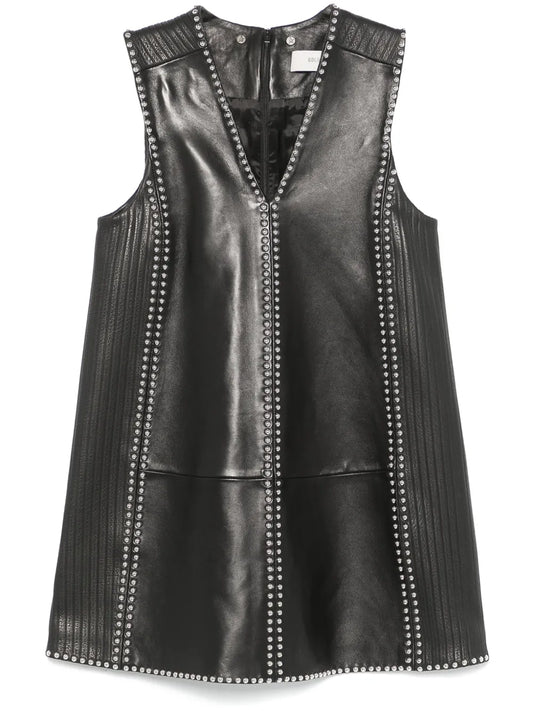 Leather Mini Dress