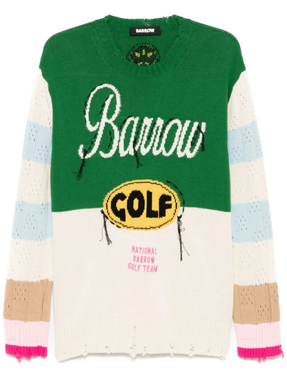 Logo-Intarsia Sweater