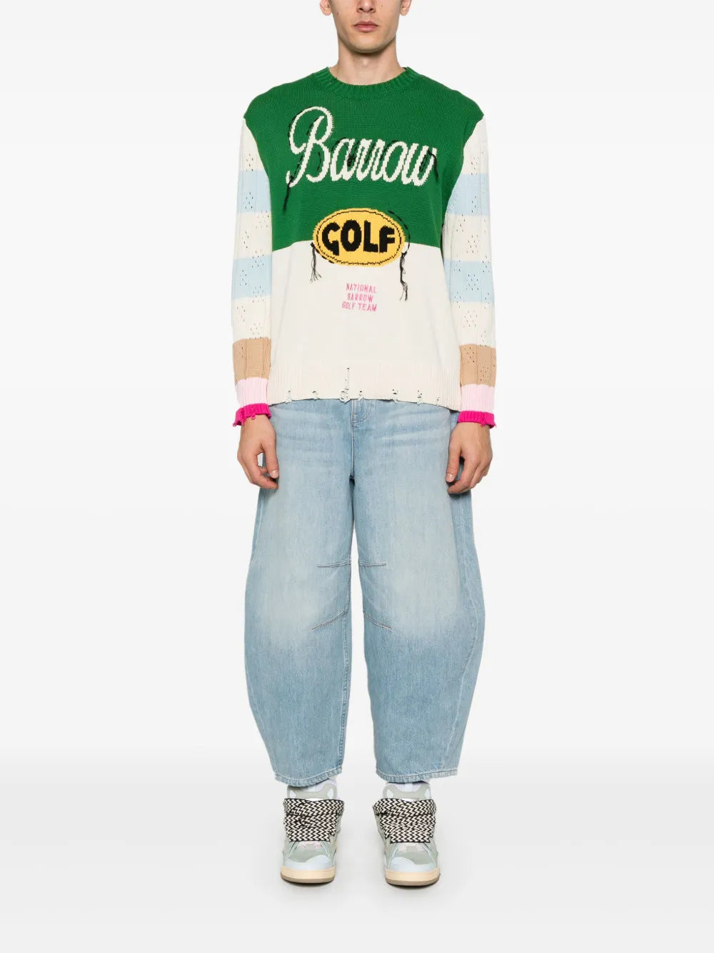 Logo-Intarsia Sweater
