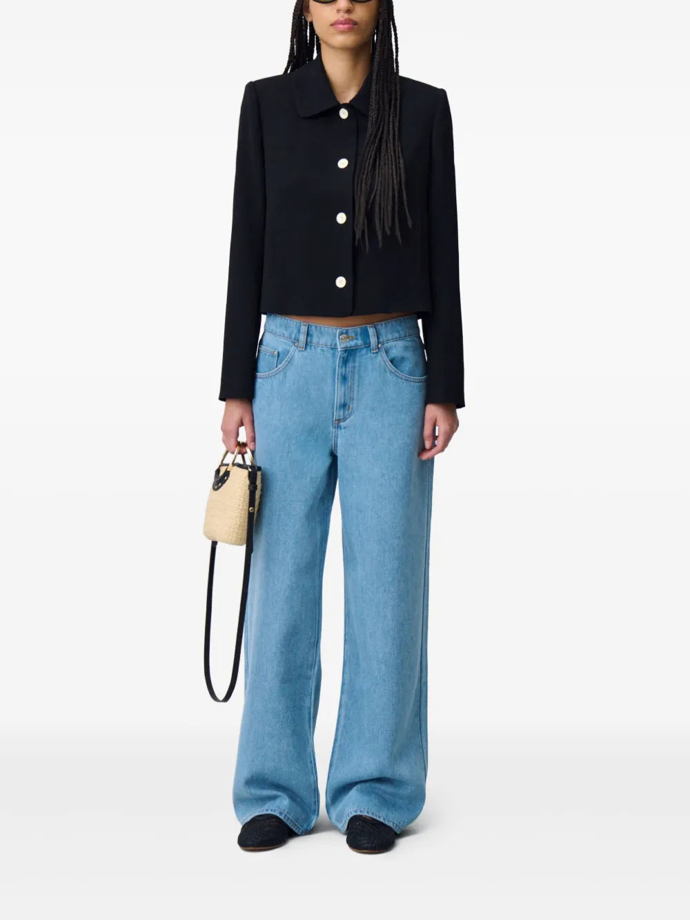 Wide-Leg Jeans