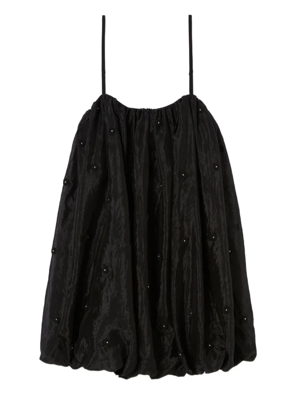 Embroidered Mini Dress
