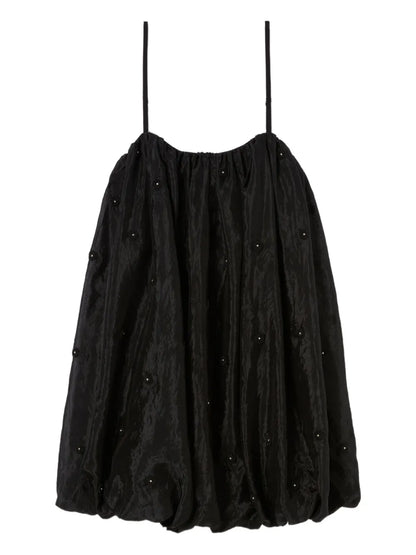 Embroidered Mini Dress