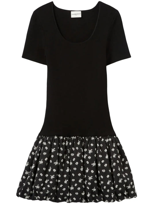 Panelled Mini Dress