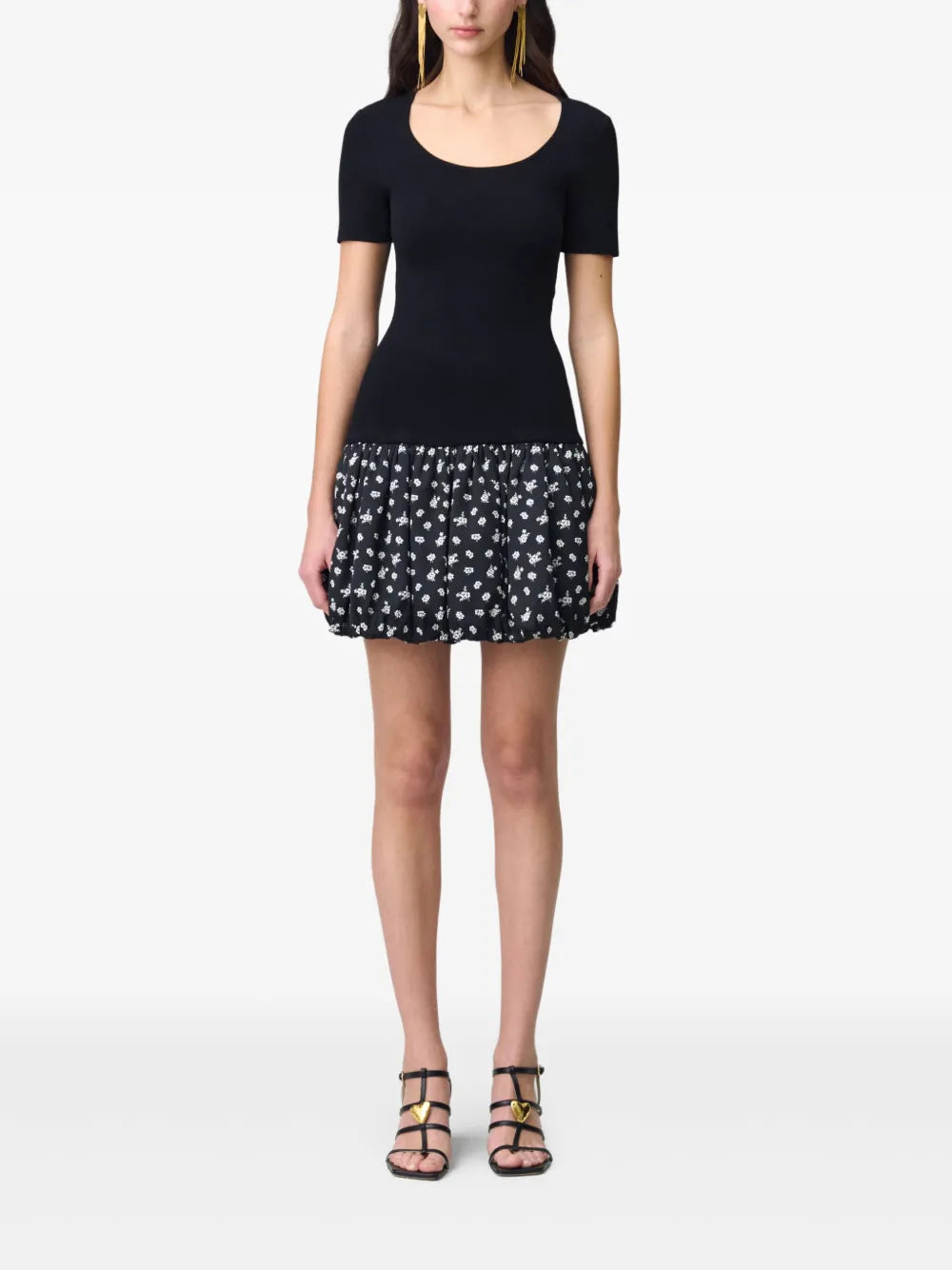 Panelled Mini Dress