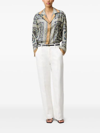 Silk Printed Shirt