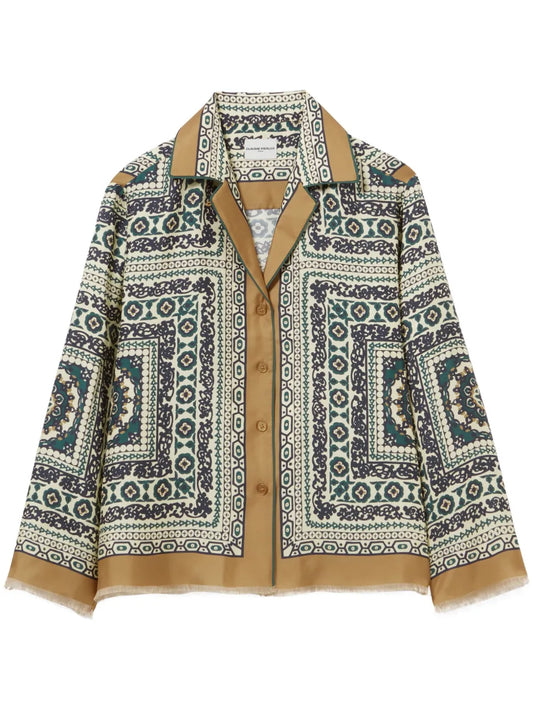 Silk Printed Shirt