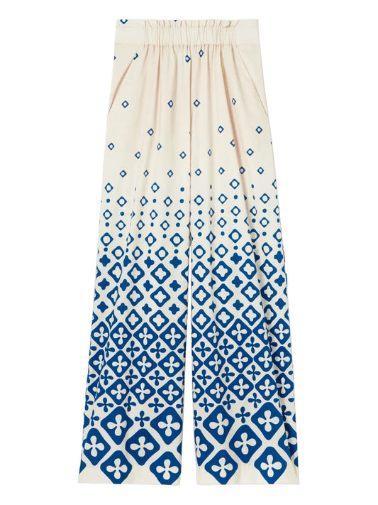 Printed Cotton Pants