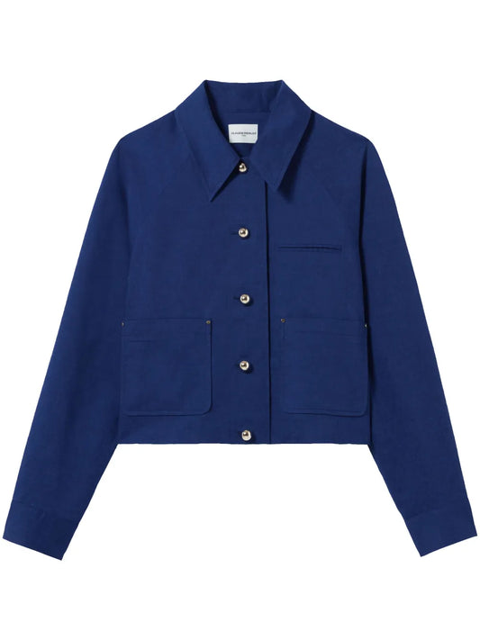 Cropped Shirt Jacket