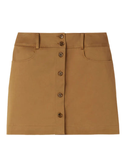 Cotton-Blend Skirt