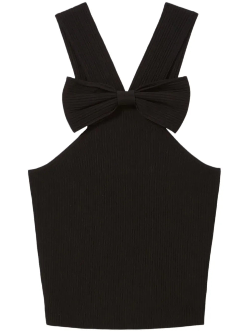 Bow-Detail Crop Top