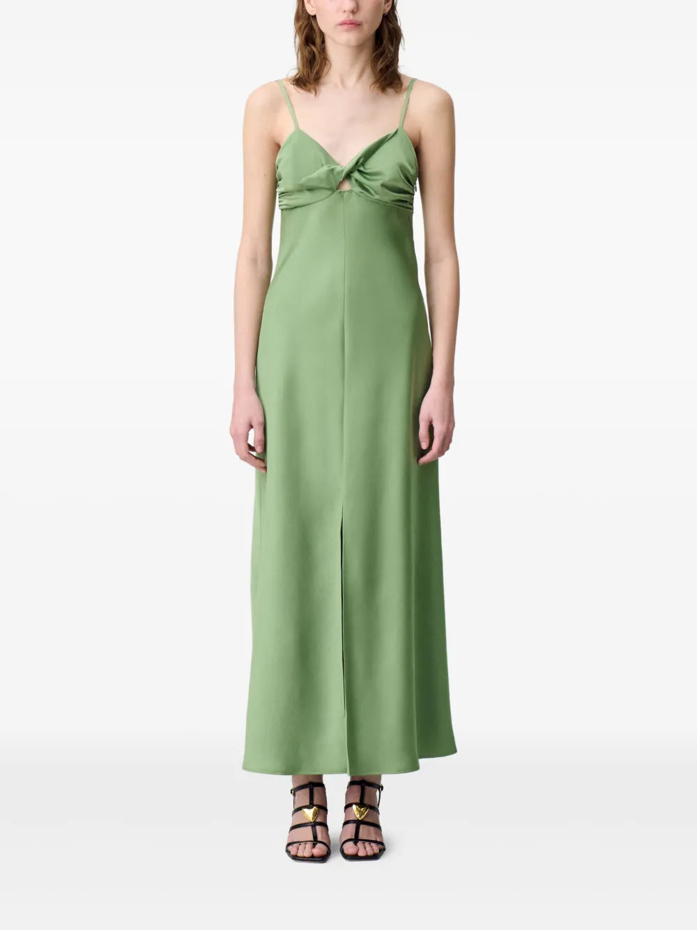 Satin Maxi Dress