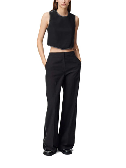 Contrast-Stitch Tank Top