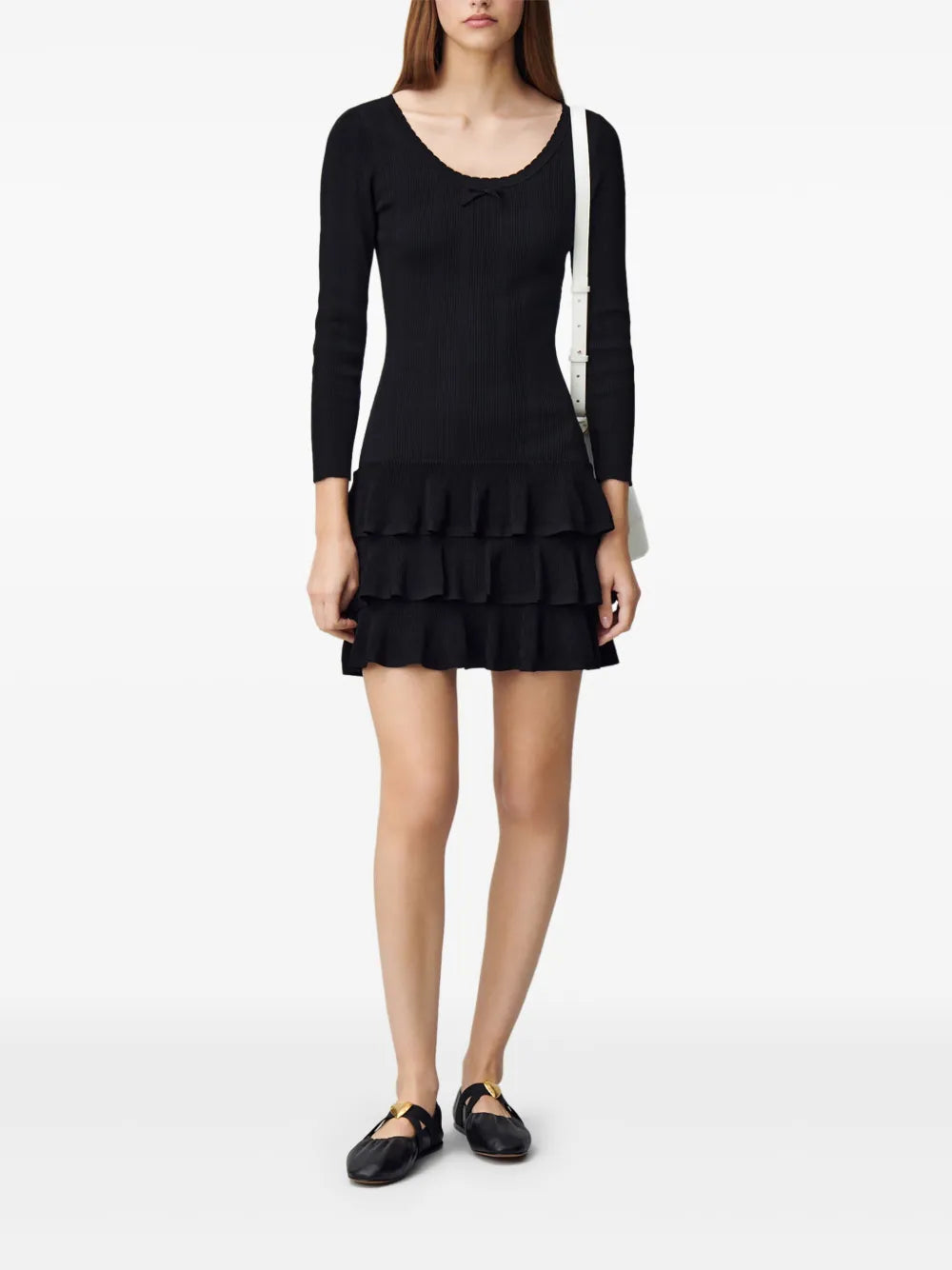 Fine-Knit Mini Dress