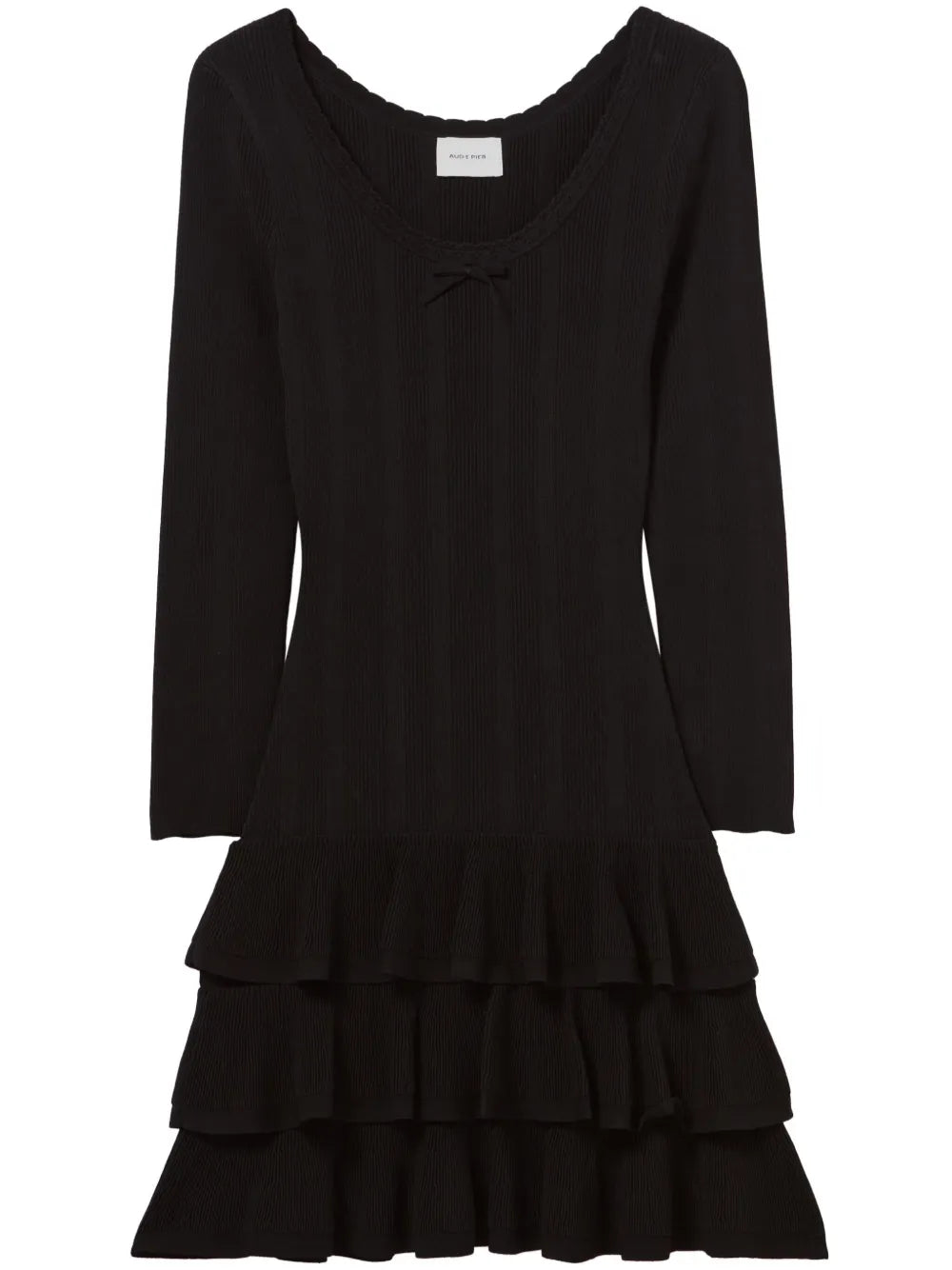 Fine-Knit Mini Dress