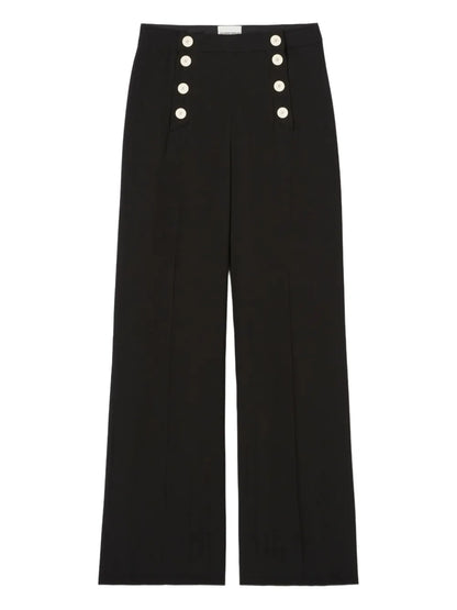 Straight-Leg Trousers
