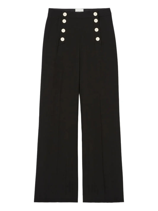 Straight-Leg Trousers
