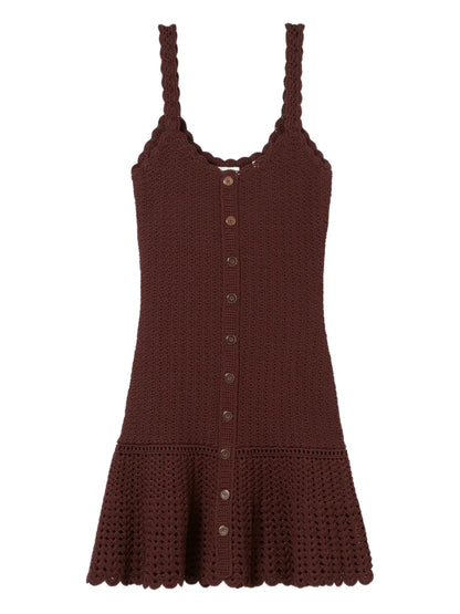 Crochet Mini Dress