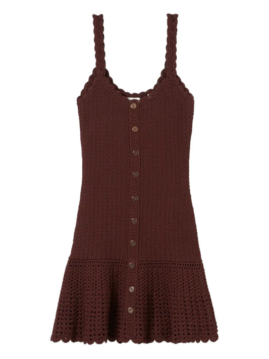 Crochet Mini Dress