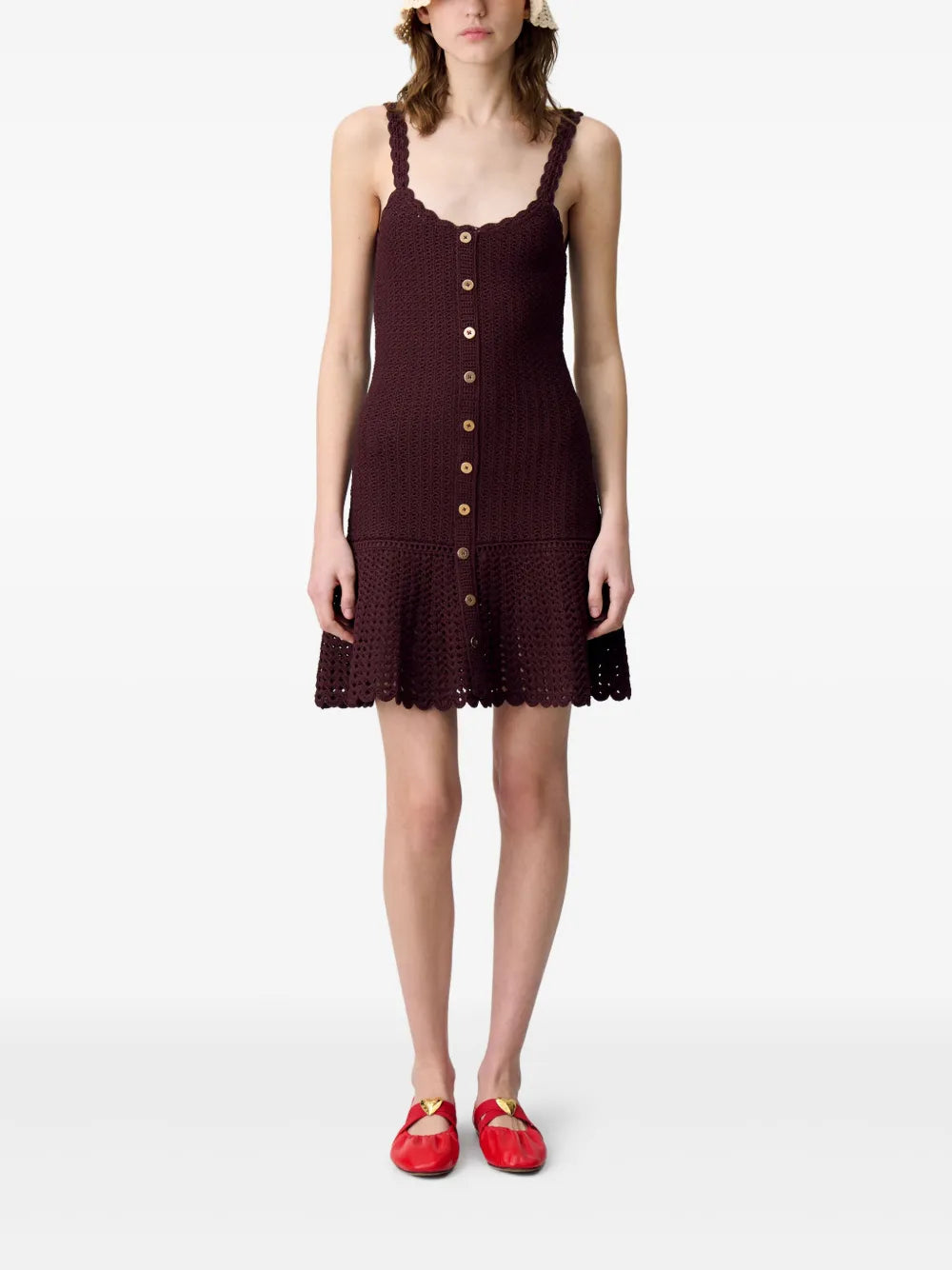 Crochet Mini Dress