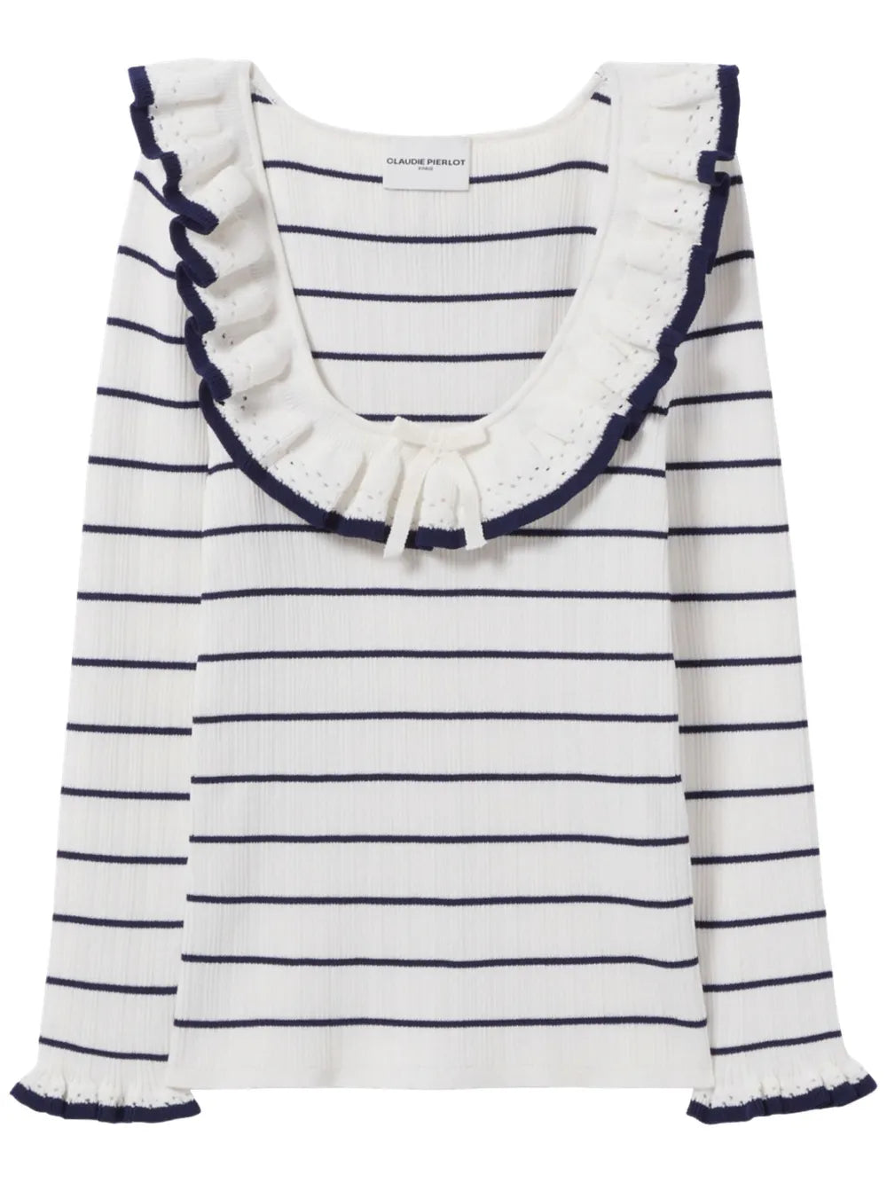 Striped Knitted Top