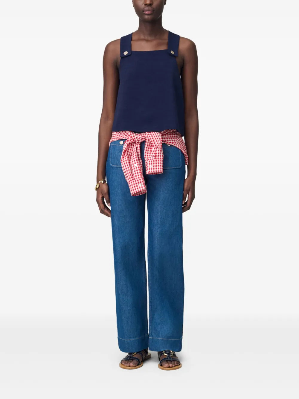 Square-Neck Top
