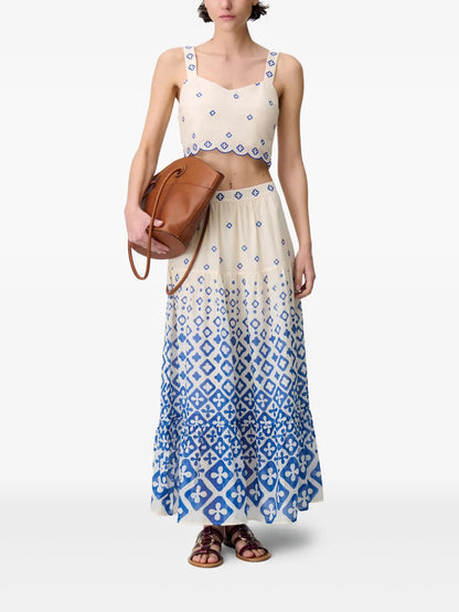 Provençal Maxi Skirt