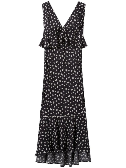 Floral-Print Maxi Dress