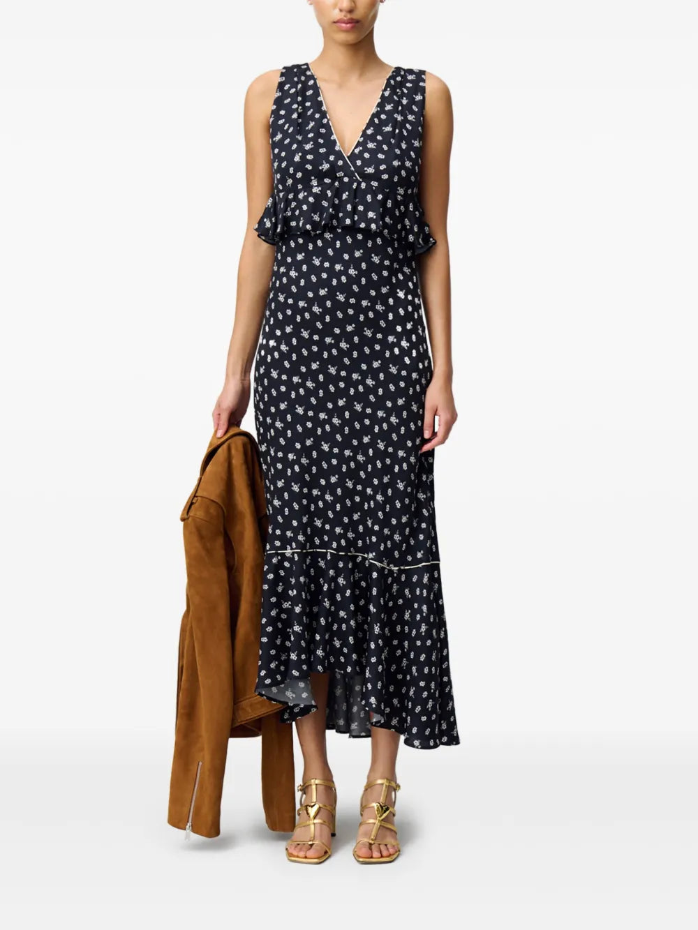 Floral-Print Maxi Dress