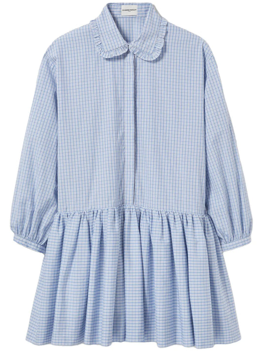 Checked Mini Dress