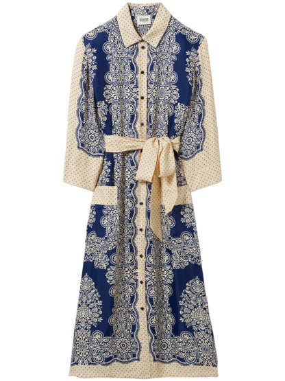 Printed Mini Dress