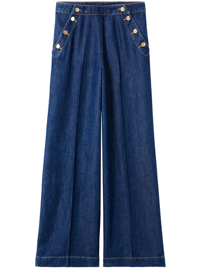 Wide-Leg Jeans