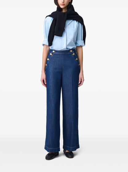 Wide-Leg Jeans