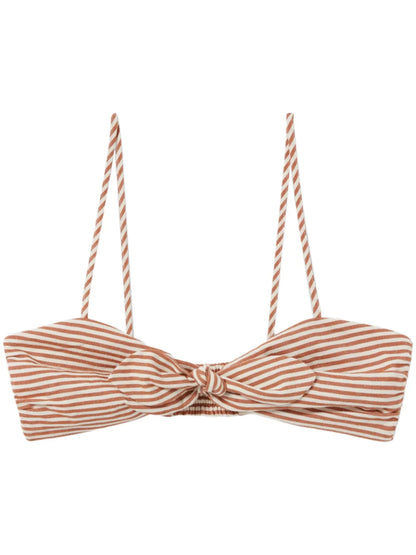 Striped Bandeau Top